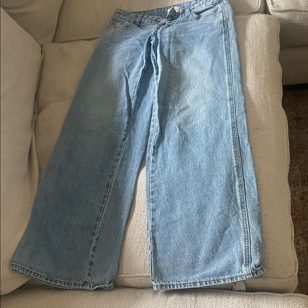 PacSun Casey low rise baggy Denim Blue Jeans size 24
